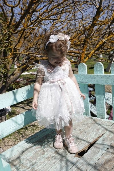 bbbbbbbbbbΒαπτιστικά ρούχα κορίτσι Bambolino Georgia