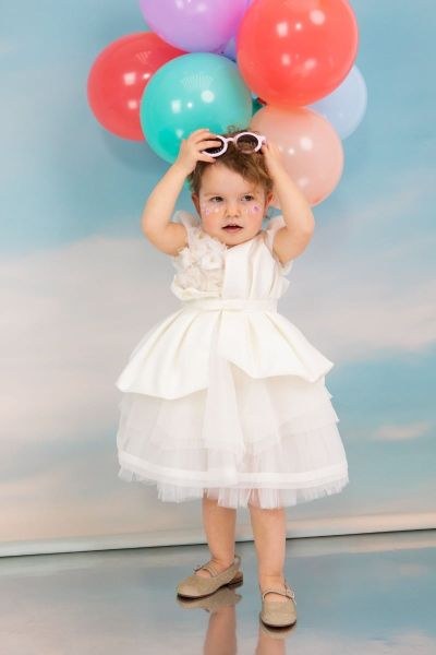 bbbbbbbbbbΒαπτιστικά ρούχα κορίτσι Bambolino Klelia