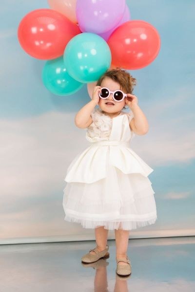 bbbbbbbbbbΒαπτιστικά ρούχα κορίτσι Bambolino Klelia