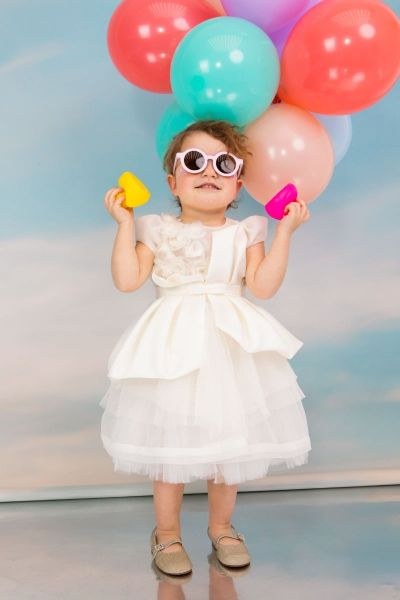 bbbbbbbbbbΒαπτιστικά ρούχα κορίτσι Bambolino Klelia