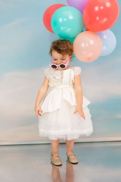 bbbbbbbbbbΒαπτιστικά ρούχα κορίτσι Bambolino Klelia