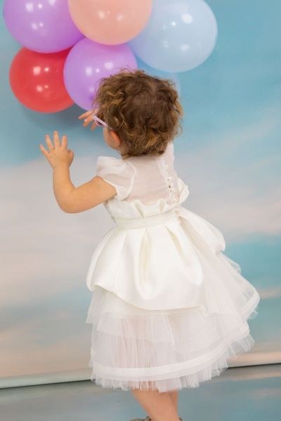 bbbbbbbbbbΒαπτιστικά ρούχα κορίτσι Bambolino Klelia