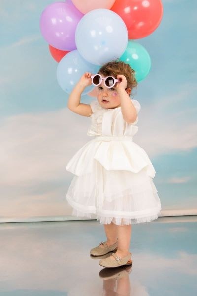 bbbbbbbbbbΒαπτιστικά ρούχα κορίτσι Bambolino Klelia