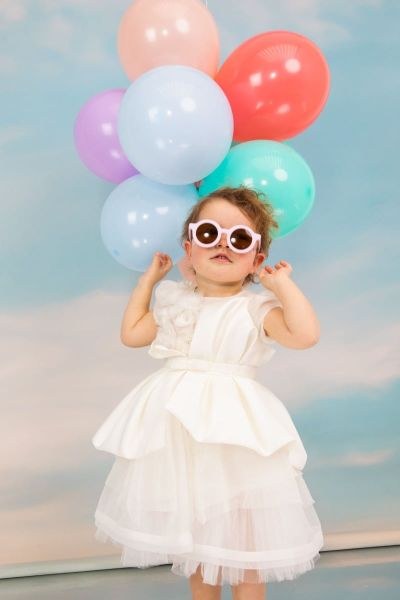 bbbbbbbbbbΒαπτιστικά ρούχα κορίτσι Bambolino Klelia