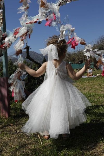 bbbbbbbbbbΒαπτιστικά ρούχα κορίτσι Bambolino Vanessa