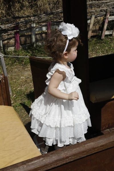 bbbbbbbbbbΒαπτιστικά ρούχα κορίτσι Bambolino Martha