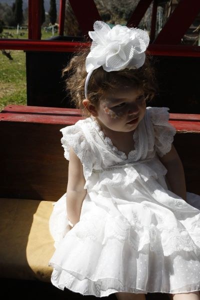 bbbbbbbbbbΒαπτιστικά ρούχα κορίτσι Bambolino Martha