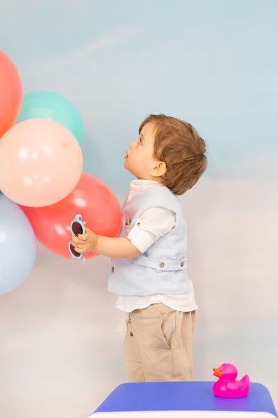 bbbbbbbbbbΒαπτιστικά ρούχα αγόρι Bambolino Andreas