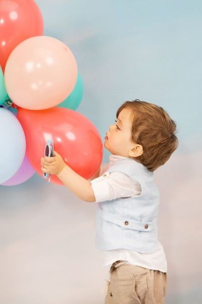 bbbbbbbbbbΒαπτιστικά ρούχα αγόρι Bambolino Andreas