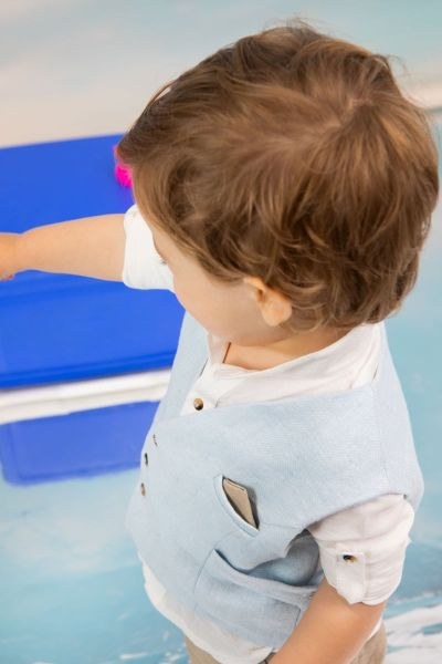 bbbbbbbbbbΒαπτιστικά ρούχα αγόρι Bambolino Andreas