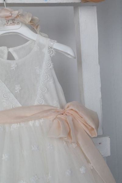 bbbbbbbbbbΒαπτιστικά ρούχα κορίτσι Bambolino Thalia