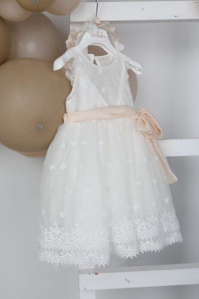 bbbbbbbbbbΒαπτιστικά ρούχα κορίτσι Bambolino Thalia