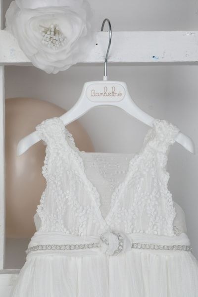 bbbbbbbbbbΒαπτιστικά ρούχα κορίτσι Bambolino Iokasti