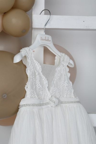 bbbbbbbbbbΒαπτιστικά ρούχα κορίτσι Bambolino Iokasti