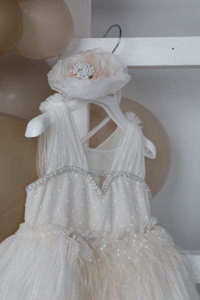 bbbbbbbbbbΒαπτιστικά ρούχα κορίτσι Bambolino Myrsini