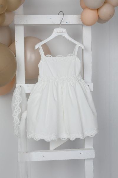 bbbbbbbbbbΒαπτιστικά ρούχα κορίτσι Bambolino Ioulia