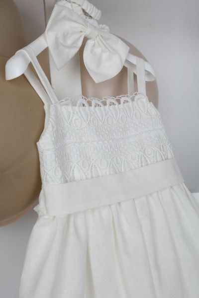 bbbbbbbbbbΒαπτιστικά ρούχα κορίτσι Bambolino Agni