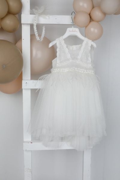 bbbbbbbbbbΒαπτιστικά ρούχα κορίτσι Bambolino Erato