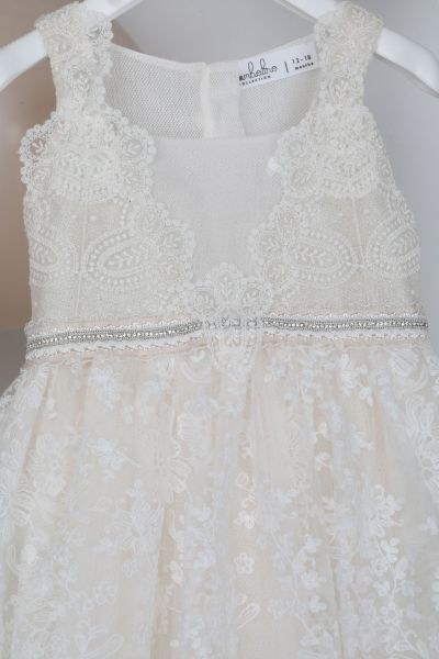 bbbbbbbbbbΒαπτιστικά ρούχα κορίτσι Bambolino Zoe