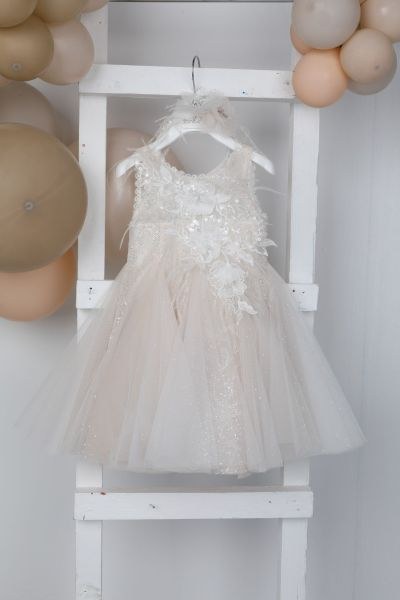 bbbbbbbbbbΠολυτελές βαπτιστικό φόρεμα Bambolino 