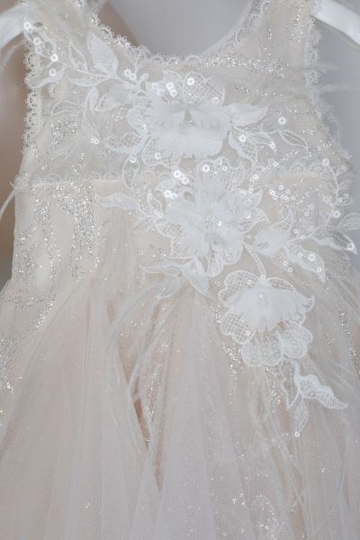 bbbbbbbbbbΒαπτιστικά ρούχα κορίτσι Bambolino Venetia