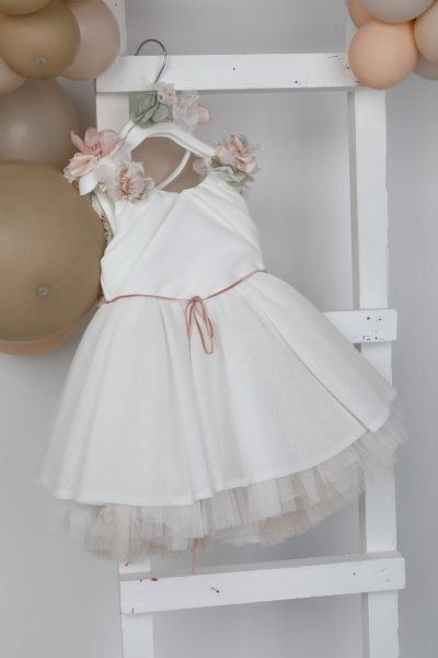 bbbbbbbbbbΒαπτιστικά ρούχα κορίτσι Bambolino Ilektra