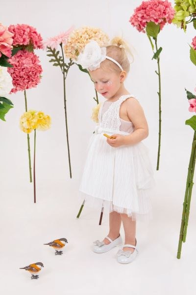 bbbbbbbbbbΒαπτιστικά ρούχα κορίτσι Bambolino Iokasti