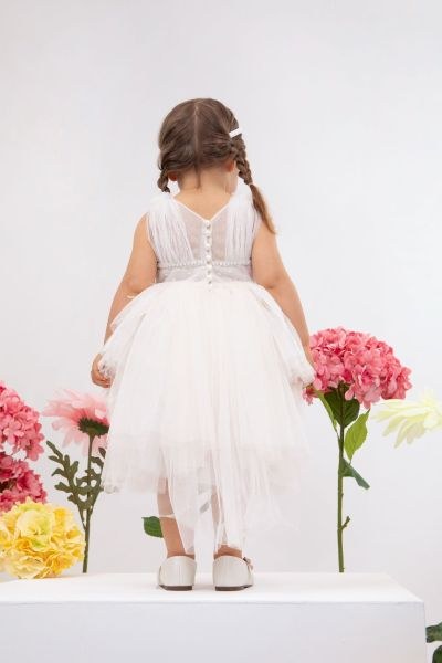 bbbbbbbbbbΒαπτιστικά ρούχα κορίτσι Bambolino Myrsini