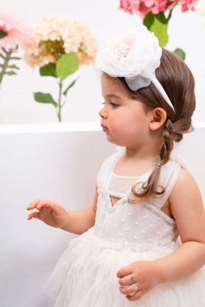 bbbbbbbbbbΒαπτιστικά ρούχα κορίτσι Bambolino Myrsini