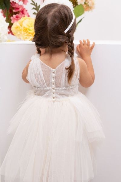 bbbbbbbbbbΒαπτιστικά ρούχα κορίτσι Bambolino Myrsini