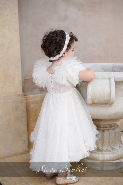 bbbbbbbbbbΒαπτιστικά ρούχα για κορίτσι Stova Bambini SS24 G18