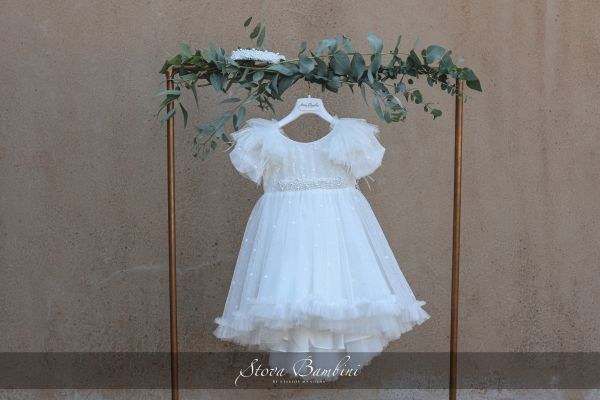 bbbbbbbbbbΒαπτιστικά ρούχα για κορίτσι Stova Bambini SS24 G18