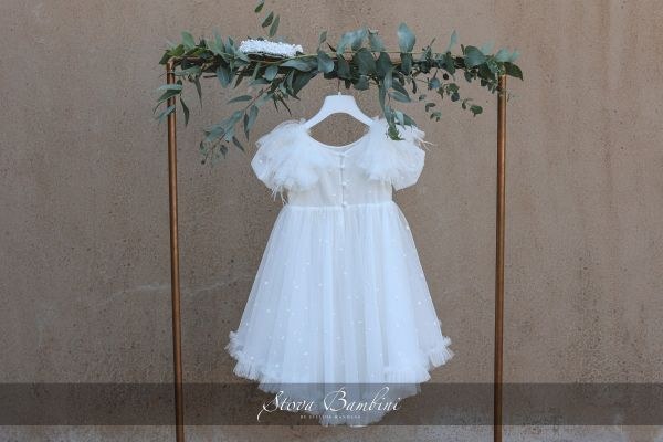 bbbbbbbbbbΒαπτιστικά ρούχα για κορίτσι Stova Bambini SS24 G18