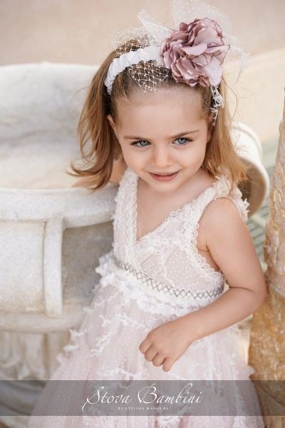 bbbbbbbbbbΒαπτιστικά ρούχα για κορίτσι Stova Bambini SS24 G1