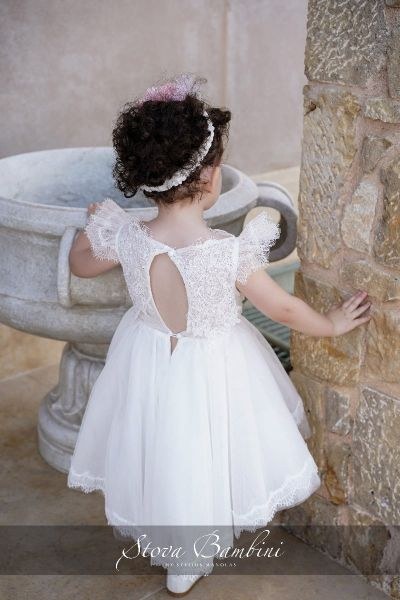 bbbbbbbbbbΒαπτιστικά ρούχα για κορίτσι Stova Bambini SS24 G22