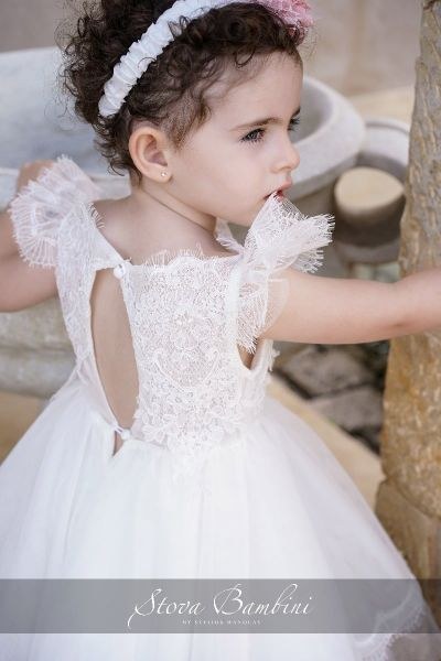 bbbbbbbbbbΒαπτιστικά ρούχα για κορίτσι Stova Bambini SS24 G22