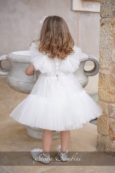 bbbbbbbbbbΒαπτιστικά ρούχα για κορίτσι Stova Bambini SS24 G28