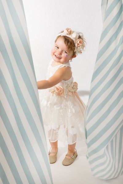 bbbbbbbbbbΒαπτιστικά ρούχα κορίτσι Bambolino Reggina