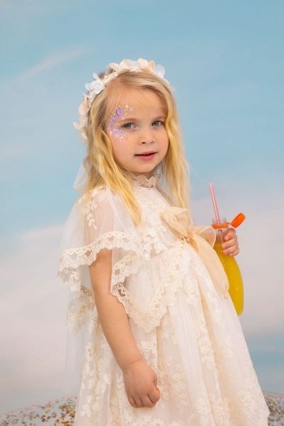 bbbbbbbbbbΒαπτιστικά ρούχα κορίτσι Bambolino Errika