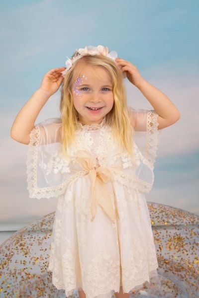 bbbbbbbbbbΒαπτιστικά ρούχα κορίτσι Bambolino Errika