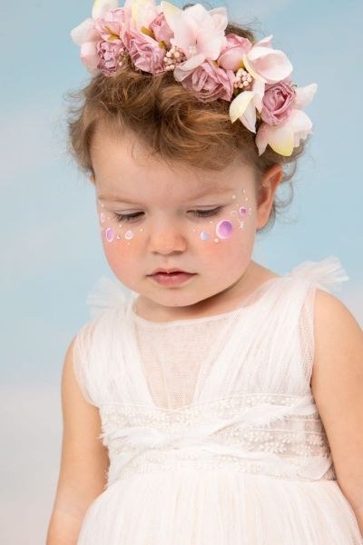 bbbbbbbbbbΒαπτιστικά ρούχα κορίτσι Bambolino Valentina