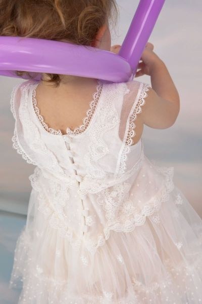 bbbbbbbbbbΒαπτιστικά ρούχα κορίτσι Bambolino Agapi