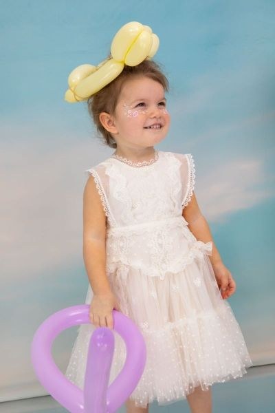 bbbbbbbbbbΒαπτιστικά ρούχα κορίτσι Bambolino Agapi