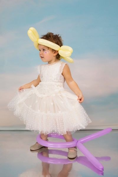 bbbbbbbbbbΒαπτιστικά ρούχα κορίτσι Bambolino Agapi