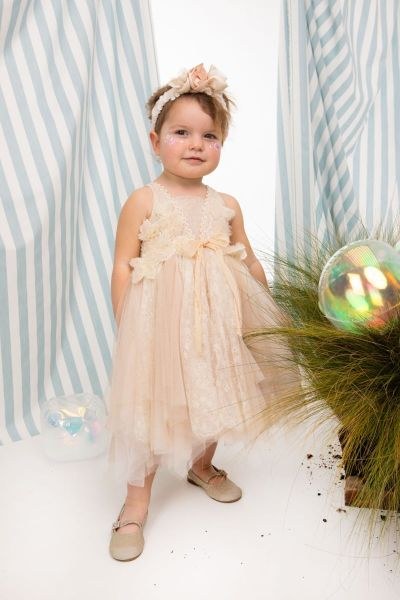 bbbbbbbbbbΒαπτιστικά ρούχα κορίτσι Bambolino Thalia