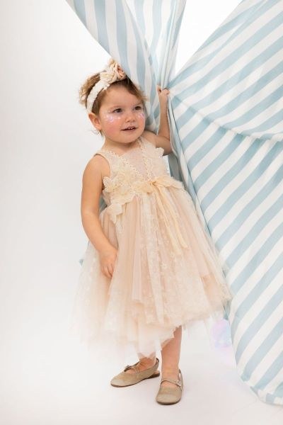 bbbbbbbbbbΒαπτιστικά ρούχα κορίτσι Bambolino Thalia