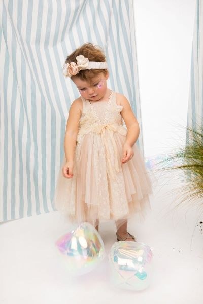 bbbbbbbbbbΒαπτιστικά ρούχα κορίτσι Bambolino Thalia