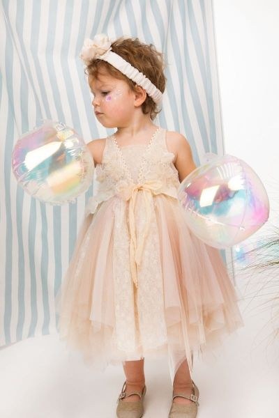 bbbbbbbbbbΒαπτιστικά ρούχα κορίτσι Bambolino Thalia