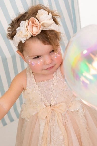 bbbbbbbbbbΒαπτιστικά ρούχα κορίτσι Bambolino Thalia