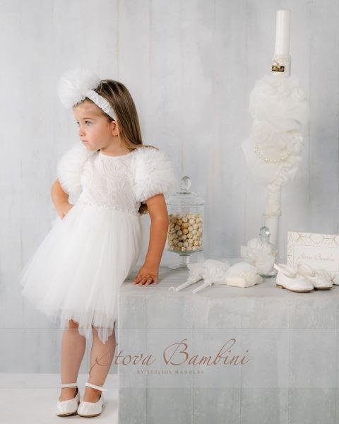 bbbbbbbbbbΒαπτιστικά ρούχα κορίτσι φθινόπωρο - χειμώνας Stova Bambini AW 25-26 G3